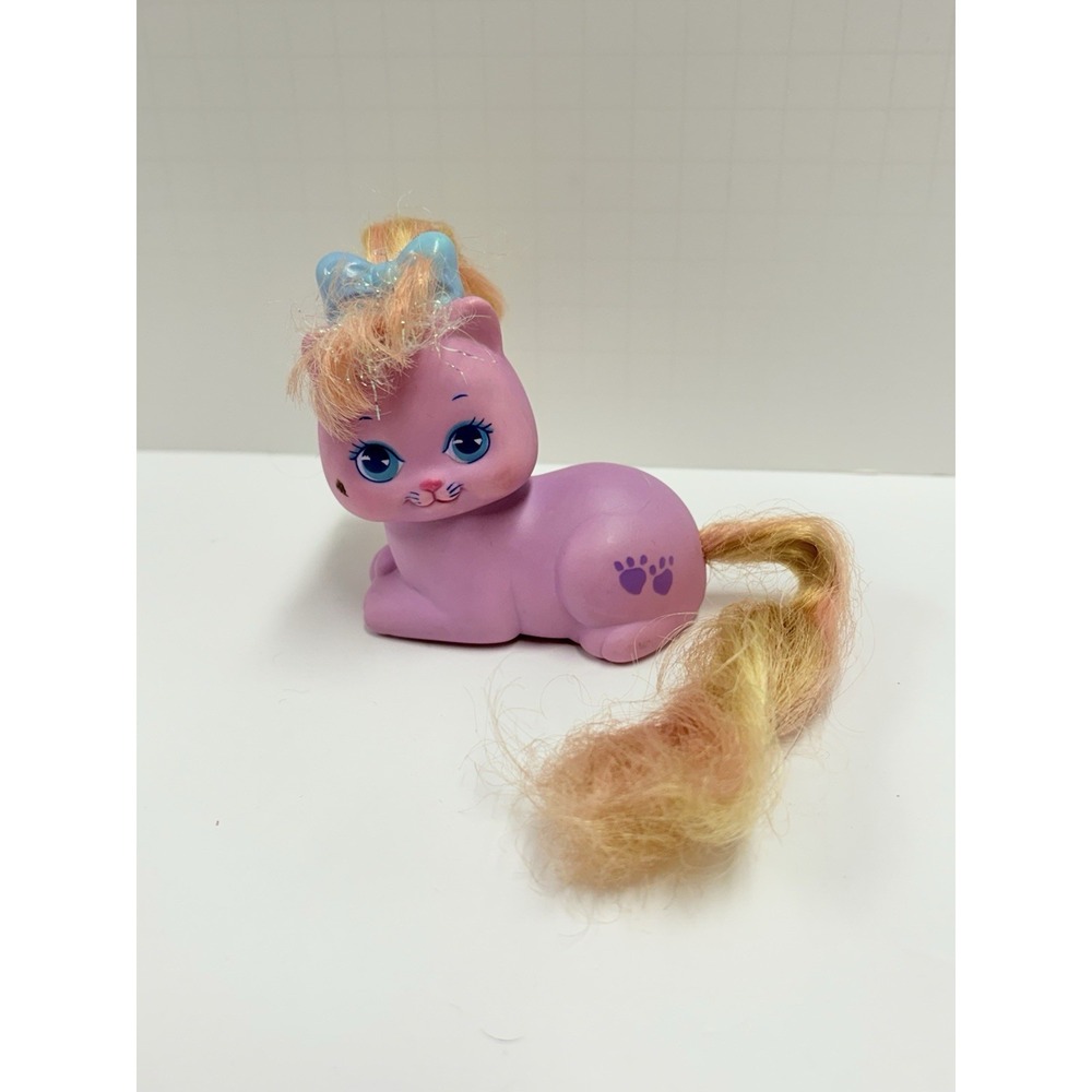 VTG‎ Mattel 1989 My Little Pretty Kitty PURPLE PAWS Growing Hair First Release